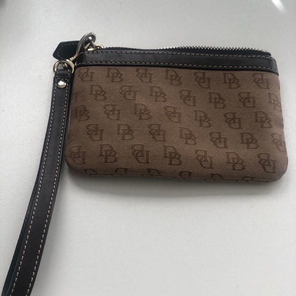 Dooney & Bourke Small Logo Wristlet - Picture 2 of 5
